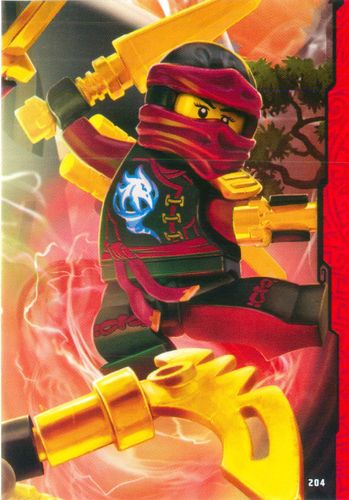 LEGO® Ninjago Trading Card Serie 2 Puzzel-Karte 204