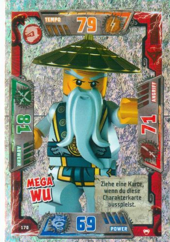 LEGO® Ninjago Trading Card Serie 2 Mega Wu 170