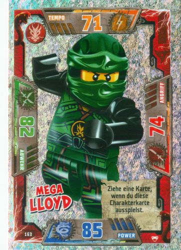 LEGO® Ninjago Trading Card Serie 2 Mega Lloyd 163