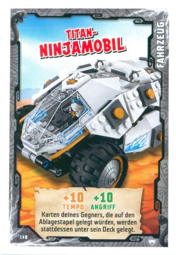 LEGO® Ninjago Trading Card Serie 2 Titan-Ninjamobil 149