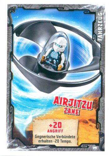LEGO® Ninjago Trading Card Serie 2 Airjitzu Zane 145