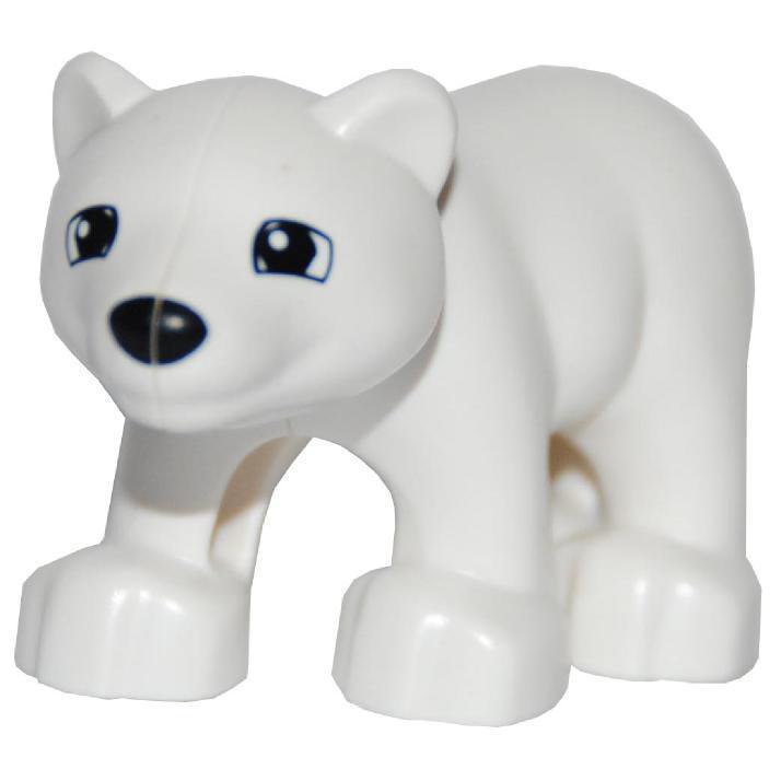 Lego Duplo Zoo kleiner Eisbär Bär 