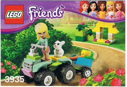 LEGO® Bauanleitung Friends - Stephanie's mobile Tierrettung - 3935