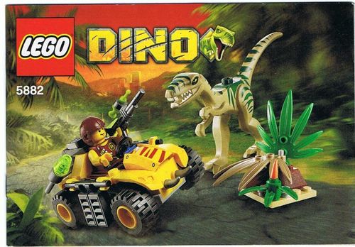 LEGO® Bauanleitung Dino - Versteck des Coelophysis - 5882