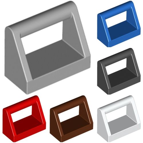 LEGO® 1x2 Fliese mit Griff 2432 diverse Farben nach Wahl