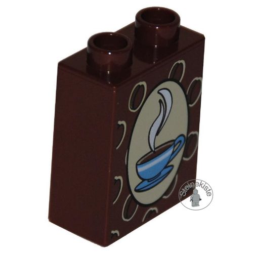 LEGO® DUPLO® 1x2 Stein Aufdruck Tasse Kaffee 61255