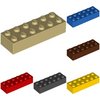 LEGO® 2x6 Stein 2456 diverse Farben nach Wahl
