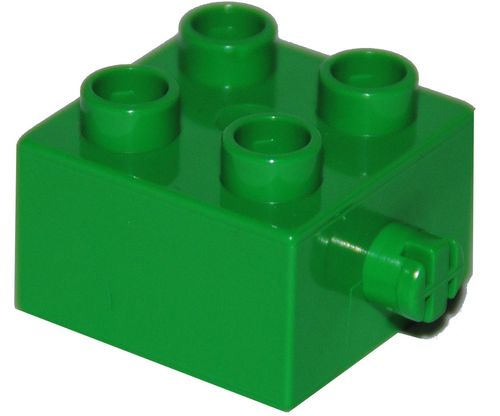 LEGO® DUPLO® 2x2 Stein mit Achse 3966