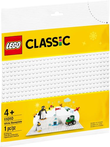 LEGO® Classic - Weiße Bauplatte - 11010