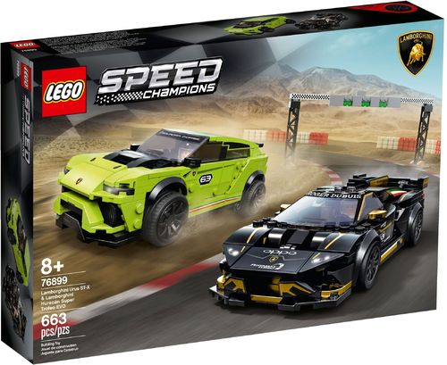 LEGO® Speed Champions - Lamborghini Urus ST-X & Lamborghini Huracán Super Trofeo EVO - 76899