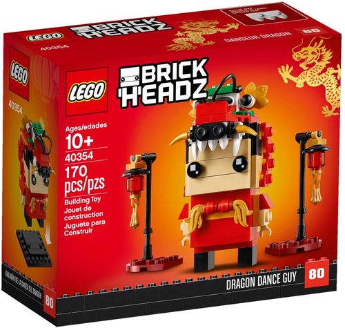 LEGO® Brick Headz - Drachentanz-Mann - 40354