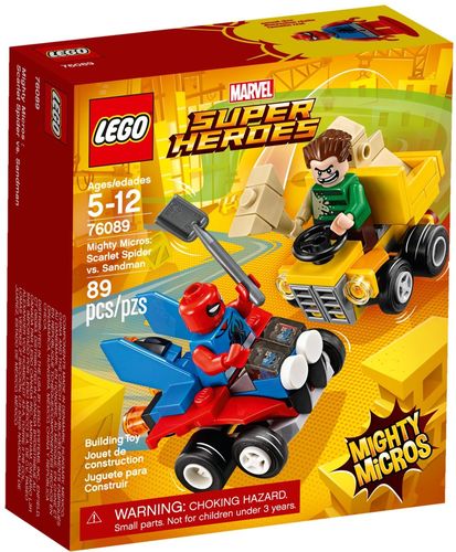 LEGO®  Marvel Super Heroes - Mighty Micros: Scarlet Spider vs. Sandman - 76089