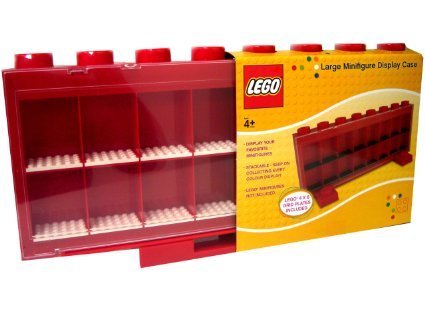LEGO® Schaukasten groß rot