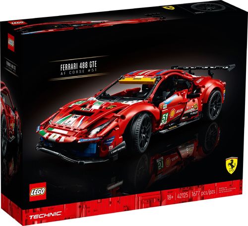 LEGO® Technic - Ferrari 488 GTE AF Corse #51 - 42125