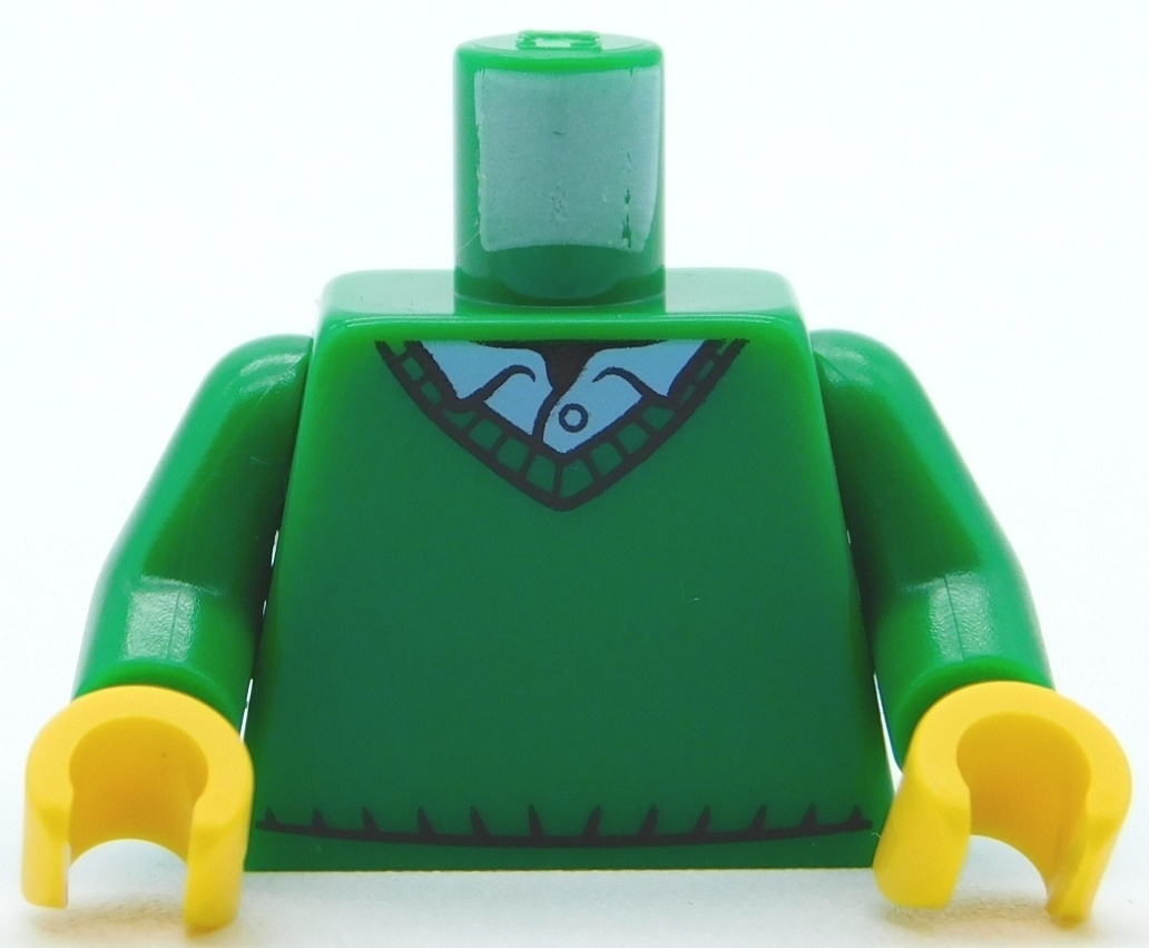 Lego 973pb1876-1x Torse Corps Minifig Torso Body Necklace Pattern 76382 Neuf 