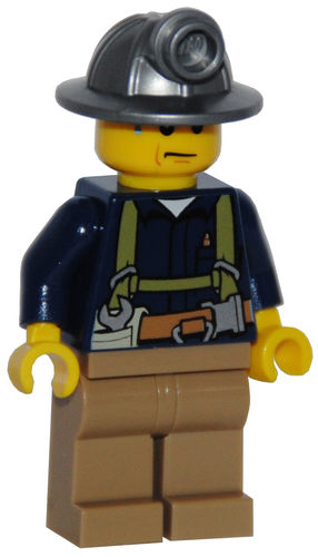 LEGO® Figur Bergarbeiter
