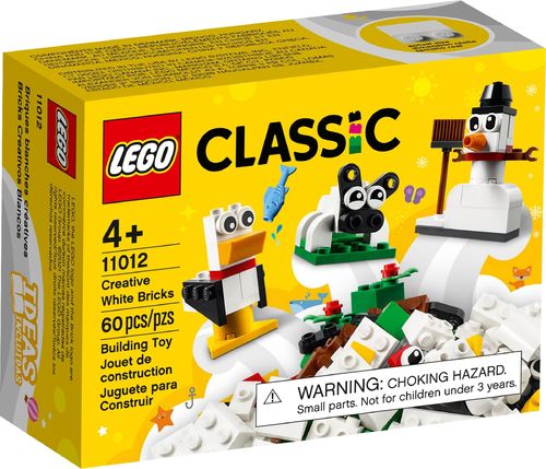 LEGO® Creator - Kreativ-Bauset mit weißen Steine - 11012
