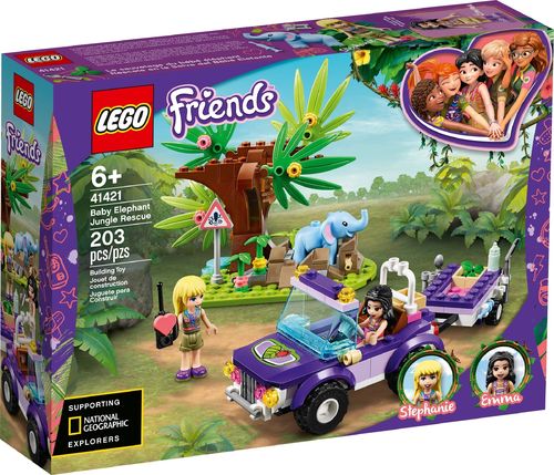 LEGO® Friends - Rettung des Elefantenbabys mit Transporter - 41421