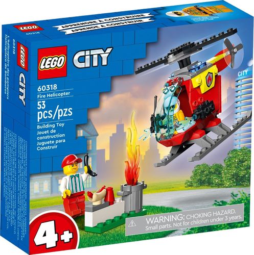 LEGO® City - Feuerwehrhubschrauber - 60318