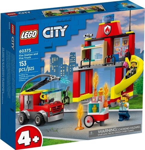 LEGO®  City - Feuerwehrstation und Löschauto - 60375