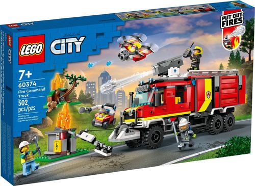 LEGO® City - Einsatzleitwagen der Feuerwehr - 60374