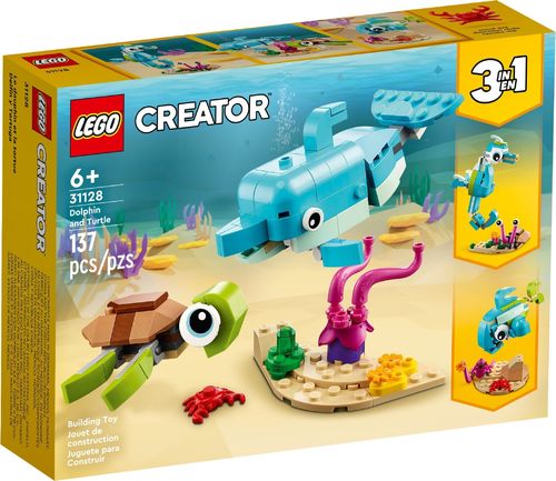 LEGO®  Creator 3-in-1 - Delfin und Schildkröte - 31128